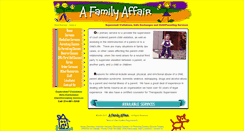 Desktop Screenshot of afamilyaffairoftexas.com