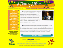 Tablet Screenshot of afamilyaffairoftexas.com